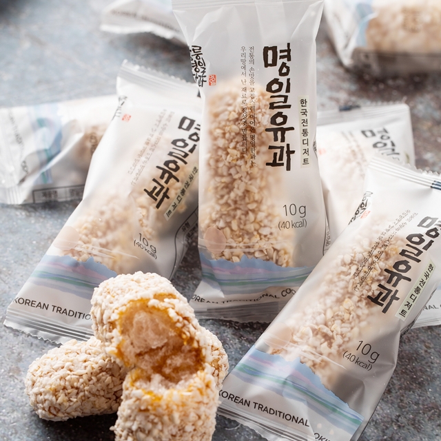 강원더몰,조청유과(소)(개별포장)